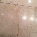 Mahina Brand New 's Fashion Gold Necklace Initial D Jewel Outline Circle Pendant Photo 1