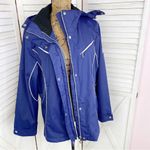 ZeroXposur  Soft Shell Ski Winter Jacket Coat Blue Medium Photo 5