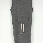 n:philanthropy Sleeveless Knit Dress Drawstring Waist Heather Gray M Photo 0