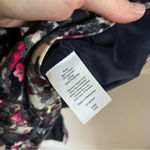 Talbots  • Pink Grey Navy Floral Pencil Skirt Photo 3