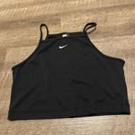 Nike  Black Cropped Tank Top Photo 1
