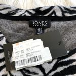 Jones New York nwt zebra print soft sweatshirt size 2x Photo 2