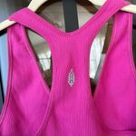 FP Movement Free Throw Crop Tank Top sports bra ribbed tropical barbie pink Size M Photo 2