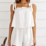 Romper White Size 6 Photo 0