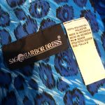 Sag Harbor  Zip Up Blue Animal Print Lightweight Sleeveless Collared Vest Top 8 Photo 7