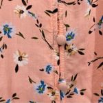 Torrid Peach Fit And Flare Challis Button Front Top Photo 13