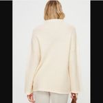 Princess Polly Estevan Cream Ribbed Knit Mockneck Sweater XS/S Photo 4