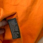 J. McLaughlin  Orange Crew Neck Cotton Blend Knit Sweater Photo 4