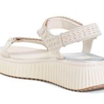 Dolce Vita Debra Ivory Suede Leather Platform Sandals Tan Size 9.5 Photo 2