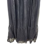 SoAllure Black Dress Tulle Sleeveless Semi Sheer Size 38 IT Size XS US NWT Maxi Photo 7