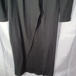 FHQ long sleeve turtle neck dress with slit on the side NWT Black Size M Photo 2