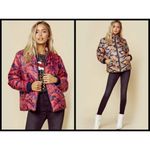 💕MOTHER💕 Two Faced Puffer Jacket Reversible Camo Size L Photo 4