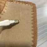 Vintage Y2K tan suede leather sweater Western country style vest sz L Size L Photo 7