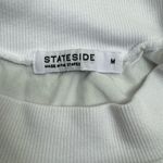 Stateside  White Sleeveless Muscle Tank Top Medium Photo 2