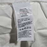 J.Crew  White Tiered Drop-waist Midi Dress Elastic Waist Drawstring Zip Front L Photo 8