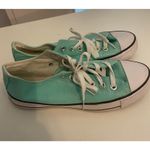 Converse  Womens 7.5 Mens 6 Mint Aqua Shoes Lace Up All Star Low Casual Skate Photo 1
