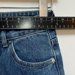 Adika Blue Cotton Side Ankle Slit Ripped Knee Jean Size‎ XS Western Country Photo 3