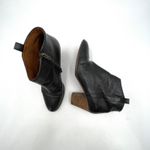 Madewell Billie Boots Black Leather Ankle Booties Western Boho Photo 8