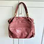 orYANY Women's Deep Red Brown Leather Shoulder Bag Textured Chic Elegant Photo 1