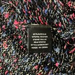 Como Black  Women’s Long Loose Knit Sweater Size Small Photo 8