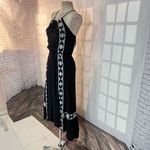 Ella Moss black embroidered halter neck sundress size small Photo 5
