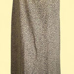 Liz Claiborne Vintage Y2K Liz Baker Leopard Print Size XL Maxi Skirt Photo 0