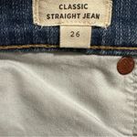 Madewell  Jeans Womens Size 26 X 26‎ Classic Straight High Rise Crop NEW Photo 5