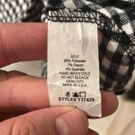 White Birch  | Black Cowl Neck Sweater w/ Checkered Print | Size M? Photo 3