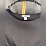 Bar III  cropped crossover black long sleeve top. Size medium, like new! Photo 5