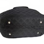 Vera Bradley  Black Quilted Handbag with Adjustable Strap Photo 3