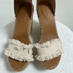 See By Chloe  Glyn Fringe Wedge Sandals in Cream Platform Photo 10