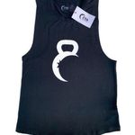 Zyia Active Black and White Kettle Moon Athletic Tank NWT Photo 0