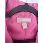Nordstrom  Pink Lambskin Leather Buttery SOFT Blazer Coat Size Petite Large Photo 7