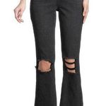 Avec Les Filles High-Rise Distressed Cropped Straight Jeans Photo 0