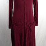 Bongo NWT Midi Long Magenta Purple Potion Cardigan Size Medium Photo 1