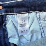 #10 NWT MOTHER Denim The Quartet Breaker Flood in Howdy Blue Size 31 Photo 11