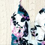 Modcloth  The Pamela One-Piece Swimsuit in White Floral Photo 2