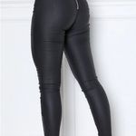 White Fox Boutique New with Tags White Fox Faux Leather Pants  Photo 1