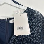 Mac Duggal  Beaded Butterfly Sleeve Column Gown in Midnight Size US 6 NWT Photo 6