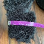 Crocs Siren Doodle Platform Chunky Heel Fuzzy Faux Fur Slides M9/W11 Shaggy Clog Photo 8