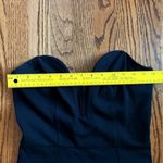 H:ours Cynlee Mini Strapless Dress in Black Noir - Size: Medium Photo 12