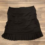 Sandro  Sportswear pleated bottom ruffle skirt Size 14 hidden side zipper lined Photo 1
