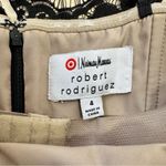 Robert Rodriguez Robert Rodriquez Dress Black Mini Strapless Lace Size 4 Photo 8