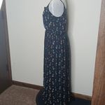 Maison Jules Nautical Anchor Print Maxi Dress Size Medium Photo 6