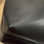 Kate Spade Molly Black Leather Tote + Zip Pouch - Rehab - Tear in inside lining Photo 11