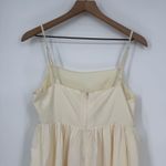 Commense Womens Maxi Dress Floral Sleeveless Casual Summer Cream Pink Size M Size M Photo 7