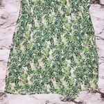 CAbi | Faux Wrap Midi Dress Floral | White & Green | Women's | S Photo 2