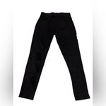 Seven7  Black Velvet Leggings Photo 4