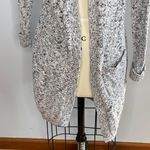 Vince Camuto Two by Long Open Cardigan Duster- Black and White Mixed- Size XS Photo 1
