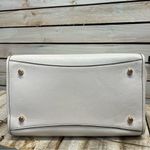 Coach 37400 Crosby Carryall Satchel LI/Chalk Floral Rivet Leather Tote Bag Photo 13